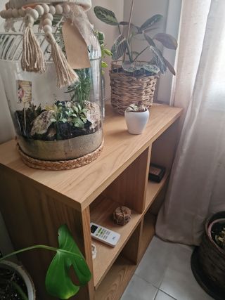 mueble madera natural