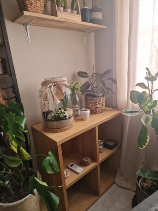 mueble madera natural