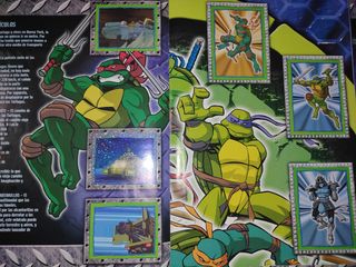 Album Tortugas Ninja Merlin Stickers