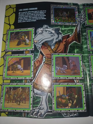 Album Tortugas Ninja Merlin Stickers