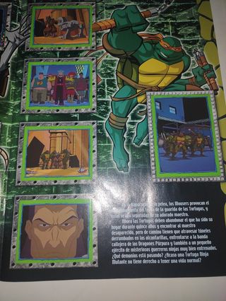 Album Tortugas Ninja Merlin Stickers