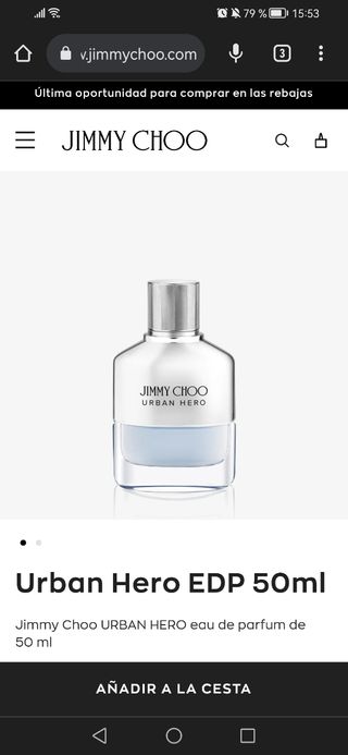 Colonia Jimmy Choo 