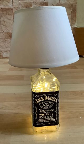 Lampada Jack Daniel's bottiglia 50 cl.