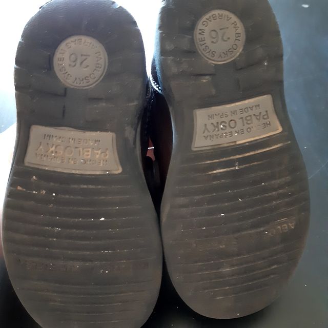 Botas Pablosky talla 26