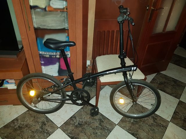 bici  plegable  b twin