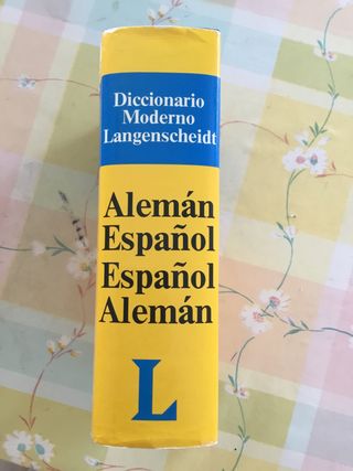 Diccionario alemán español