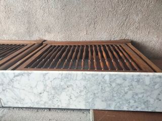 Lote 2 Muebles Cubre Radiador – Madera y Mármol