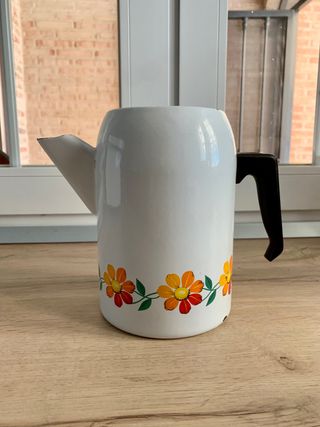 Cafetera vintage años 70 retro