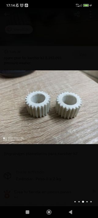 engranajes karcher k2