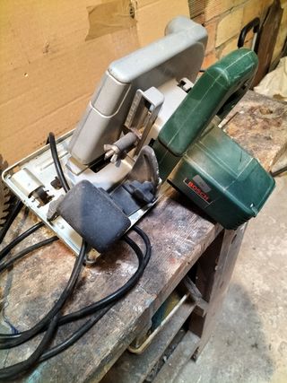 sierra circular bosch PKS 66 más 3 discos