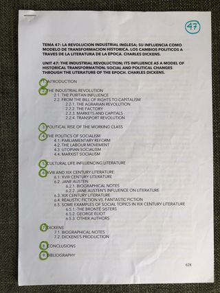 Temario oposiciones Secundaria inglés