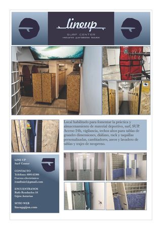 Deposito per tavole da surf Ripostiglio a Gijón