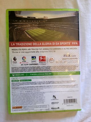 fifa 18 xbox 360
