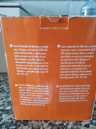 Calienta biberones bebedue