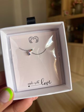 PULSERA PLATA INICIAL L