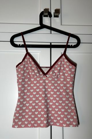 Camiseta Zara tirantes.