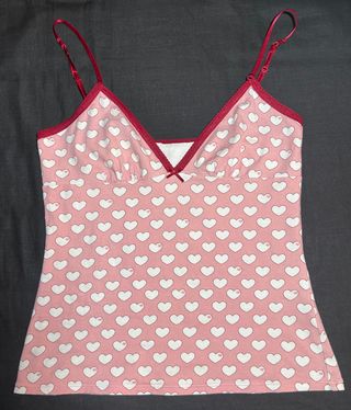 Camiseta Zara tirantes.