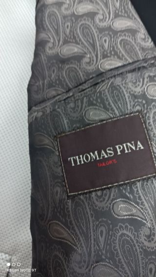 Traje de novio negro talla 48