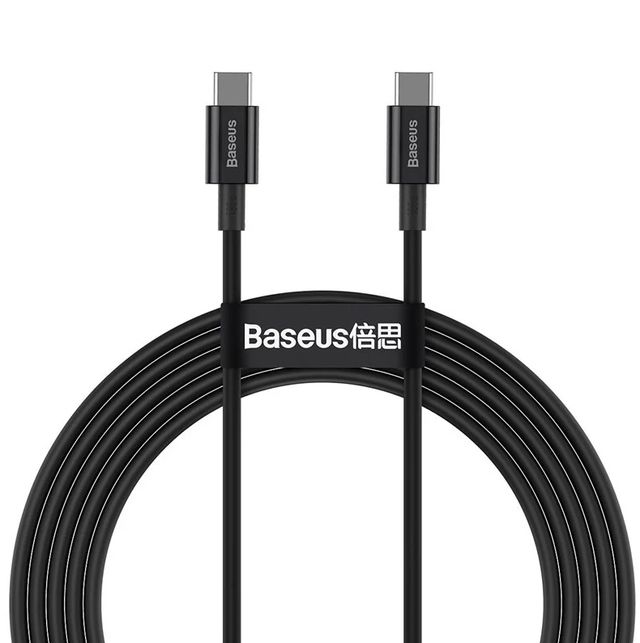 Cable Usb-C Baseus 100w 1m Negro