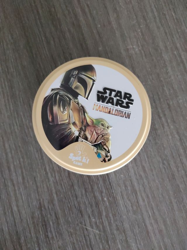 Juego dobble star wars mandalorian