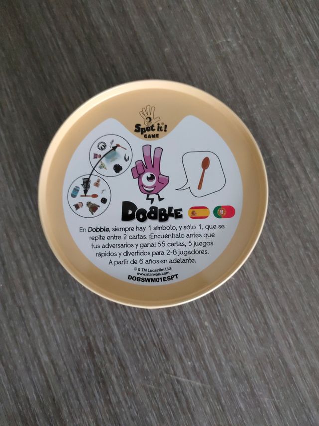 Juego dobble star wars mandalorian