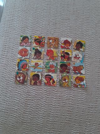 Cromos troquelados