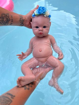 Bebé reborn de silicona 47 centímetros