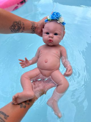 Bebé reborn de silicona 47 centímetros