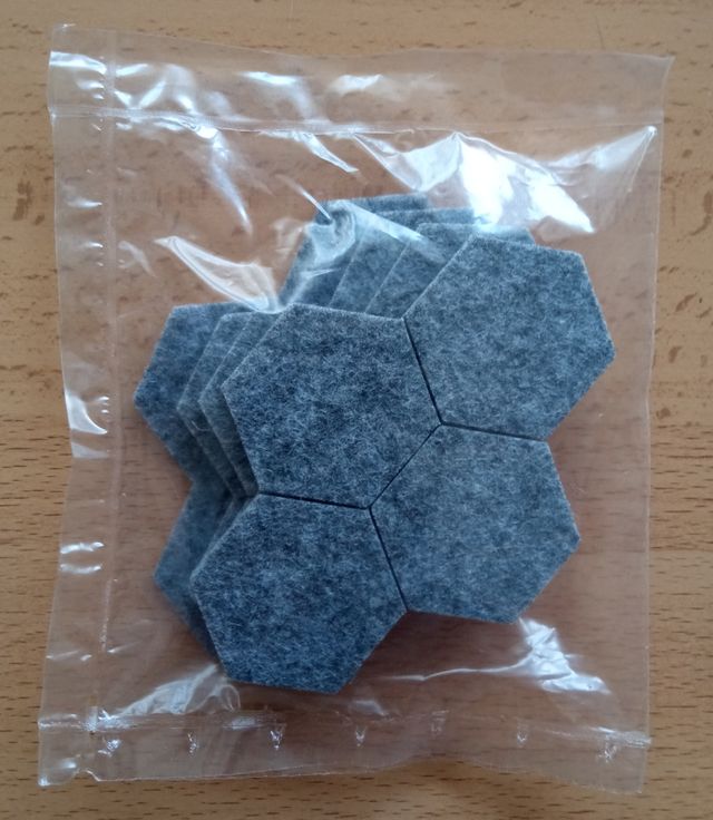 Lote fieltros para muebles