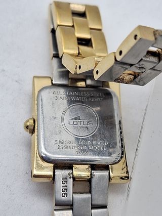 RELOJ LOTUS 15155 DORADO 