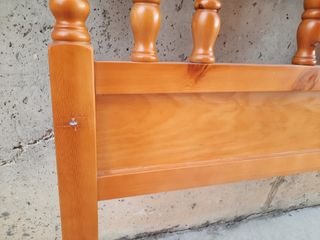 Cabeceros madera maciza cama 90