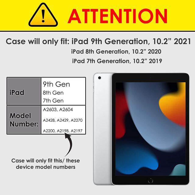 NOVA Capa para iPad de 9ª Geração 10.2"