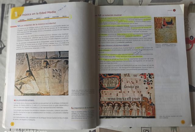 MUSICA NIVEL II PRIMER CICLO ESO 9788467852547