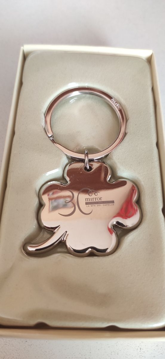 Portachiavi quadrifoglio nuovo