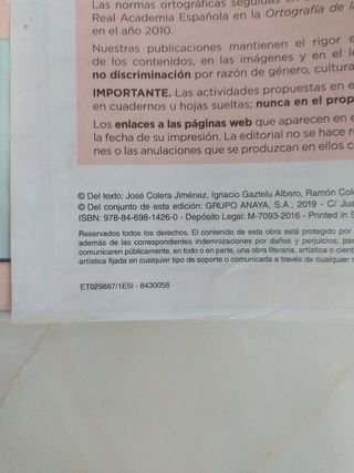 Matemáticas 2 ESO Anaya (3 tomos)