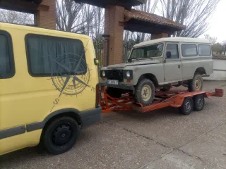 Grúa portacoches  motos quad buggy