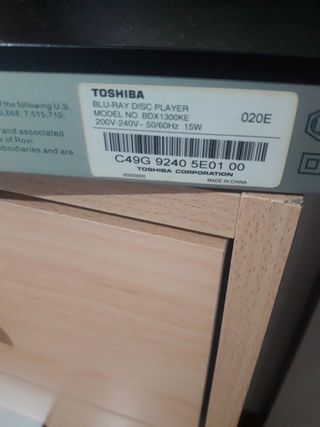 Blu-ray marca Toshiba