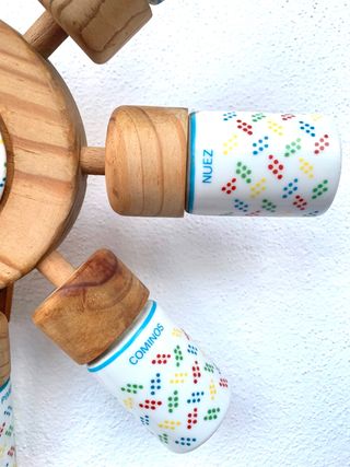 ESPECIERO VINTAGE GIRATORIO DE PARED