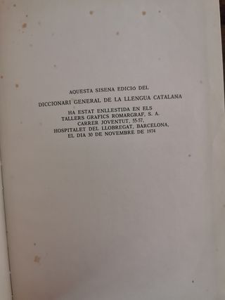 Diccionari General Llengua Catalana