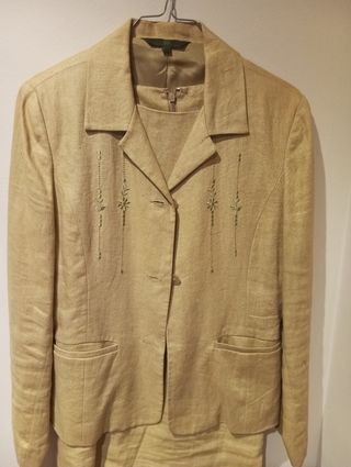 Conjunto vestido nice day talla M,más chaqueta