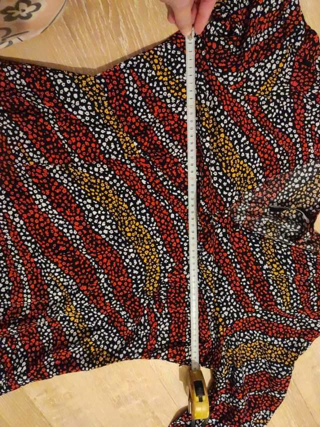 Vestido largo de flores Tiffosi talla L