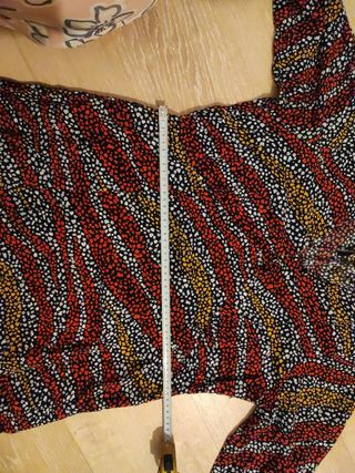 Vestido largo de flores Tiffosi talla L