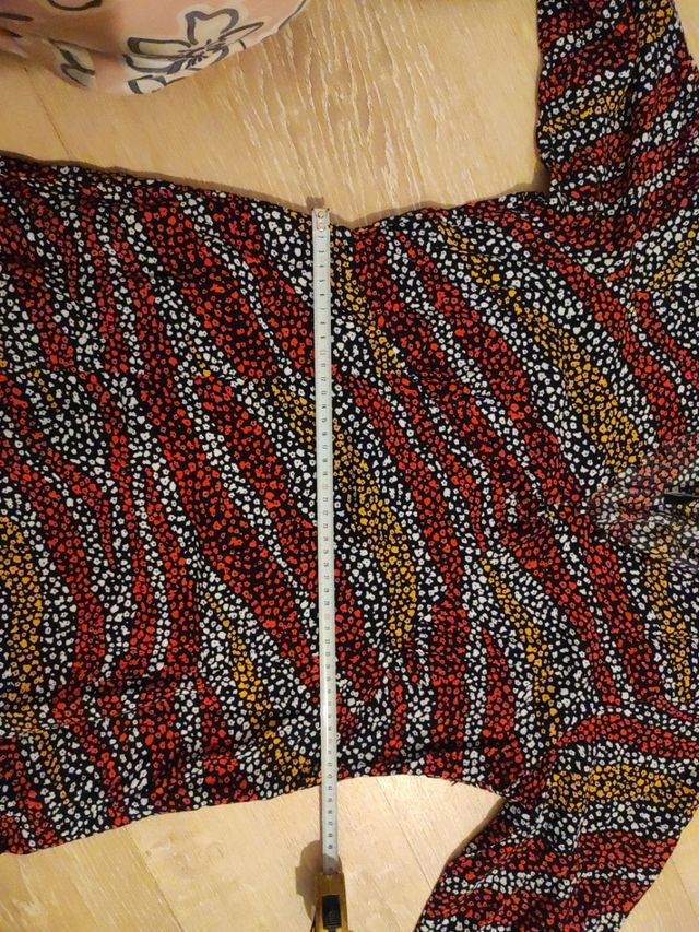 Vestido largo de flores Tiffosi talla L