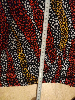 Vestido largo de flores Tiffosi talla L