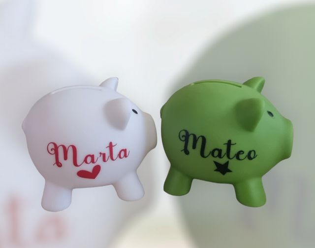 Huchas personalizadas