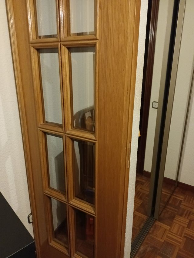 PUERTA DOBLE SALÓN ROBLE