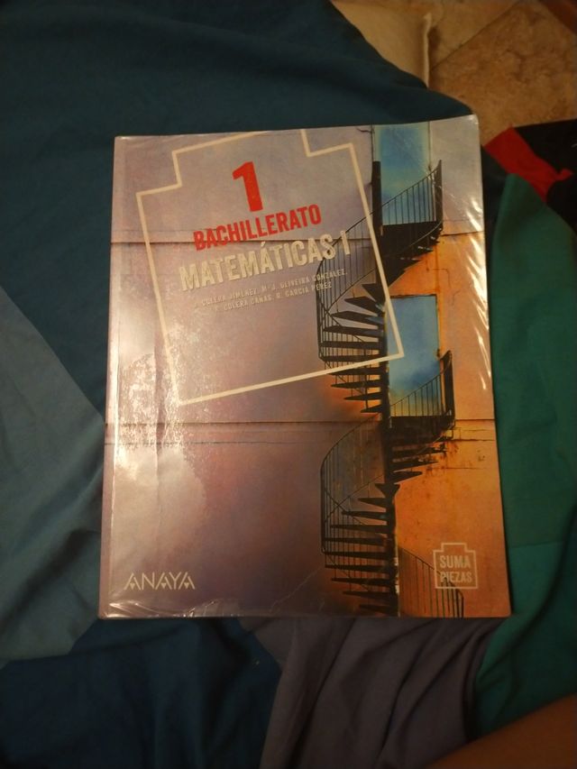 Libro di matematica della scuola superiore di Anaya