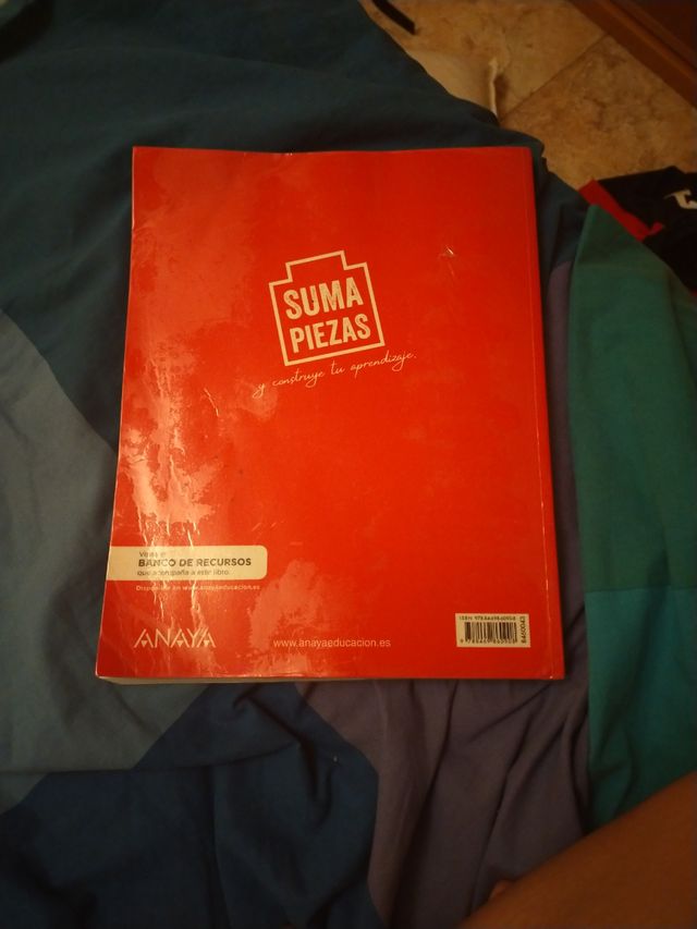 Libro di matematica della scuola superiore di Anaya