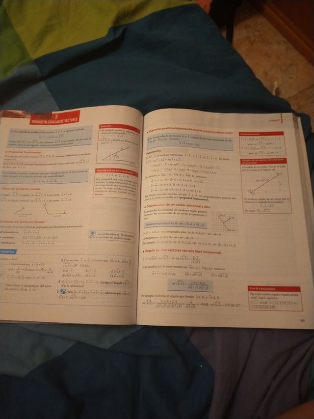 Libro di matematica della scuola superiore di Anaya