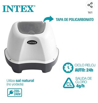 Clorador salino INTEX